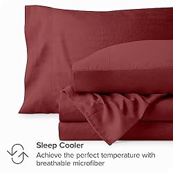 Bare Home Ultra Soft Washed Microfiber 3 Piece