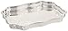 Elegance Serpentine Silver Plated Gallery Tray