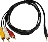 dCables Sony Handycam CCD-TRV308 AV Cable - TV Video Cord for Sony Handycam CCD-TRV308