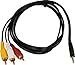 dCables Sony Handycam CCD-TRV318 AV Cable - TV Video Cord for Sony Handycam CCD-TRV318