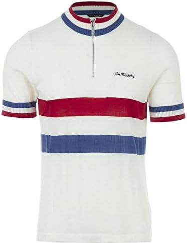 De Marchi Holland Short-Sleeve T-Shirt Mens White Heritage Jersey