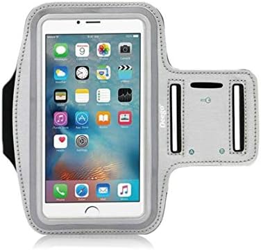 Lino Ulu スマホホルダー アームホルダー アームバンド 腕 ホルダー ランニング ジョギング スポーツ スマートフォン 防水 キー収納 リノウル グレー