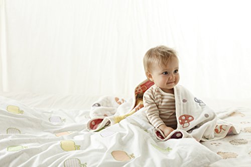 Hoppetta Hoppetta champignon 6 double gauze packet Toddler packet