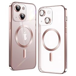 DTBG Matallic Glossy Clear for iPhone 14 Plus Case