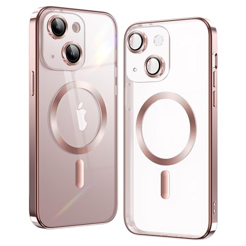 DTBG Matallic Glossy Clear for iPhone 14 Plus Case