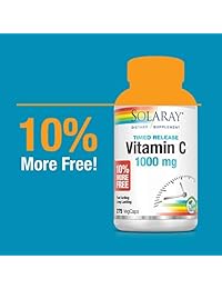 Solaray Time Release Vitamina C 1000 mg