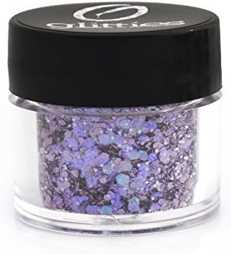 GLITTIES - Sugar Plum - Holographic & Matte Chunky Mixed Glitter ✶ COSMETIC GRADE ✶ Festival Body Glitter, Makeup, Face, Hair, Lips, Nails - (10 Gram)