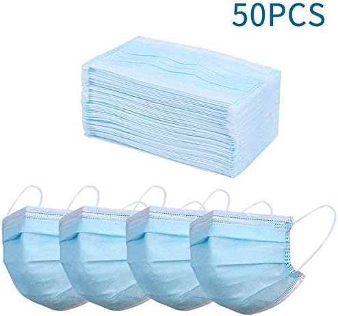 50 Pcs Disposable Ear Loop Face Ma-s-k-s Germ Protection Anti Dust Breathable Earloop Mouth