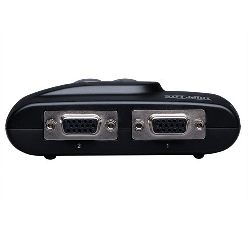 Tripp Lite B004-VUA2-K-R 2 Port USB KVM Switch w Audio and Cables