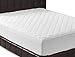 Utopia Bedding Quilted Fitted Mattress Pad, Twin XL Size, Elastic Fitted Twin Extra Long Mattress Topper Protector and Cover Stretches up to 16 Inches Deep, Machine Washable (White)