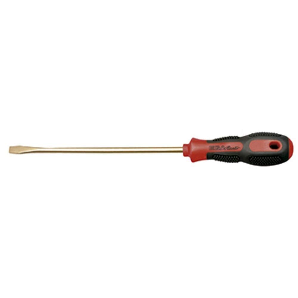 Ega Master 72291 - Slotted Screwdriver 8 X 200 Non Sparking Al.Bron.