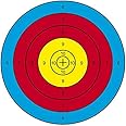 Archery Targets Paper Targets 30Pcs 16x16inch Bow and Arrow Targets for Shooting Archery Accessories Ideal for Match and Daily Practice Use Outdoor Shooting Face, Arrow Shoot Practicer