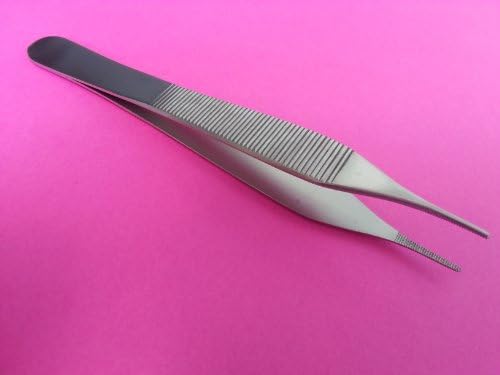 KJ BRAND 3 PCS PREMIUM O.R GRADE ADSON DRESSING PLASTIC SURGERY FORCEPS 4.75" SURGICAL DENTAL VETERINARY INSTRUMENTS