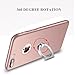 iPhone 8 Plus Case with 360 Degree Rotation Ring Holder Kickstand Function Ultra Thin Hard Cover for iPhone 8 Plus 5.5inch (iPhone 8 Plus 5.5