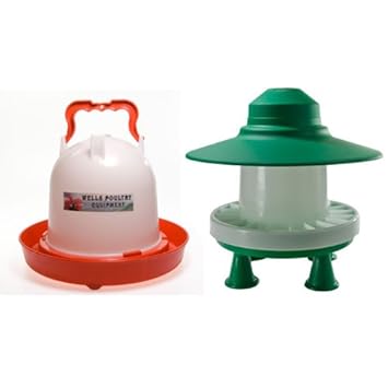 Wells Poultry Equipment 2 5kg Plastic Outdoor Chicken Feeder