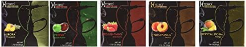 Hydro Herbal 250g, 5 Mix: Apple, Strawberry, Mango, Peach &amp; Pineapple, Hookah Shisha Tobacco Free Molasses