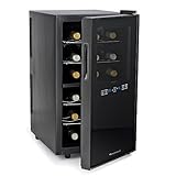 Wine Enthusiast Silent 18 Bottle Two-Temp Touchscreen Wine Refrigerator