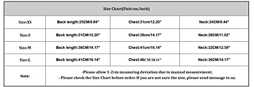 Iuhan Pet Dress, Elegant Lace Pet Clothes for Dog Dress Wedding Apparel Shirts Clothes (M, White) - Thumbnail 6