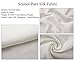 Soimoi Decorative 44 Inches Wide Pure Silk Brown Fabric Horse Printed Material by The Yard
