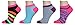 Top Step Women's No Show Athletic Socks - 12 Pack