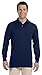 Jerzees 50/50 Men's 5.6 oz. Jersey Polo with Spotshield (J Navy, X-Large)