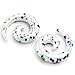 PiercingJ 12pcs 12G 8G 6G 4G 2G 0G 00G 1/2