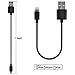 [Buy One Headphone Get One Lightning Cable] Lightning Cable, iTECHOR Lightning Cable 1ft / 0.3m Short USB Charger and Sync Cable for iPhone, iPod and iPad (Black)