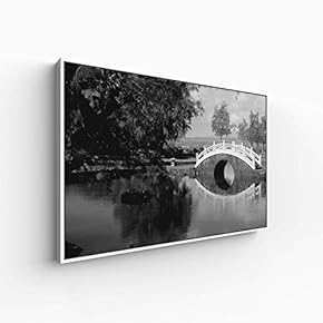 Canvas Wall Art for Living Room, Bedroom Monochrome Landscape Framed Canvas Prints for Home Decoration Ready to Hang - 16x24 inches