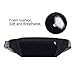 Lymmax Fanny Pack Waist Bag 4 Pockets Running Belt Adjustable Water Resistant Waist Pack for Men Women Workout Travel Large Capacity