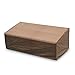 Abba Patio 3-Seat Patio Wicker/Rattan Deep Lounge Sofa Cover, Water Resistant, Brown