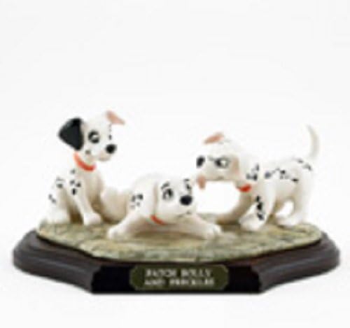 ROYAL DOULTON PATCH ROLLY & FRECKLES 101 DALMATIANS LT EDITION - RETIRED & RARE U.K. MAKE