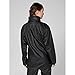 Helly Hansen Women's Voss Windproof Waterproof Rain Jacket, 990 Black, Large