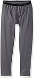 Duofold Big Boys' Mid Weight Varitherm Thermal Pant, Smoked Pearl, M