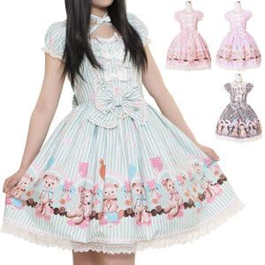 Amazon ゴスロリ ワンピース L367 緑 M コスプレ 仮装 通販