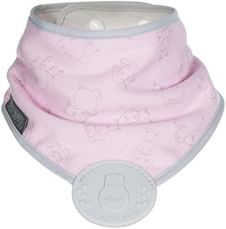 Cheeky Chompers Neckerchew Essentials - Pink Hippo