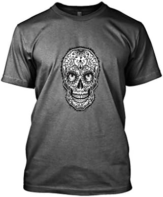 Urbanteesstore Suger Skull Eyes T-Shirt Charcoal 3XL