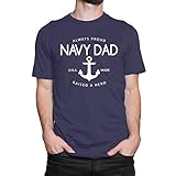 PROUD NAVY DAD Men's PRINT HAUS T-shirt