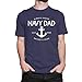 PROUD NAVY DAD Men's PRINT HAUS T-shirt