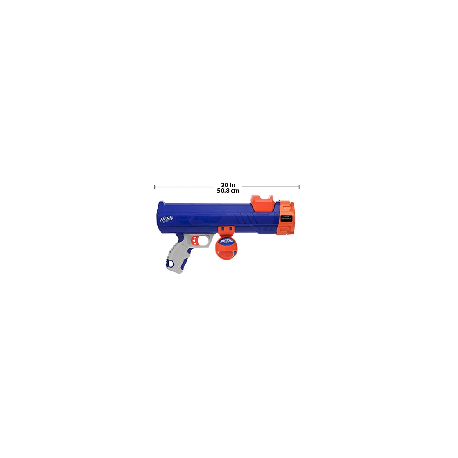 nerf dog medium tennis ball blaster
