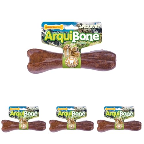 Arquivet Arquibone Pollo 12,5 cm 95 gr, 12.5 cm (Paquete de 4)