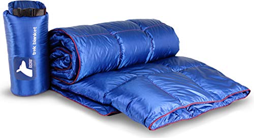 down filled travel blanket
