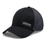 Under Armour Men's Twist Low Crown Cap, Black/Stealth Gray, Medium/Large