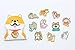 Astra Gourmet 4-Pack Super Cute Akita Dog Stickers for DIY Albums Diary Laptop Decoration Cartoon Scrapbooking Kawaii School Office Stationery Best Gift for Your Kids(120 Stickers)