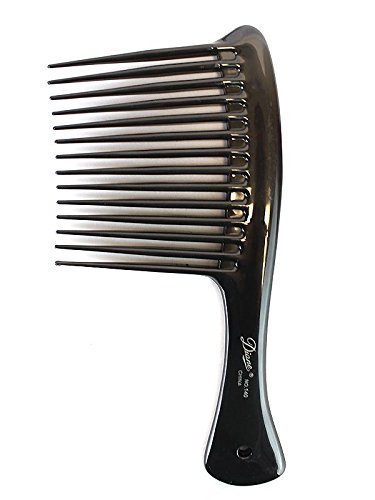 Diane Rake/Rage Comb Black, Hair detangler, hair brush, detangler, pulls out the knots in your hair, won't pull your hair (Best Detangling Comb For 4c Hair)