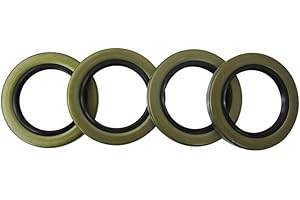 FYAKSYAS Upgraded Set of 4 Trailer Hub Grease Seals for TruRyde: GS-2250DL