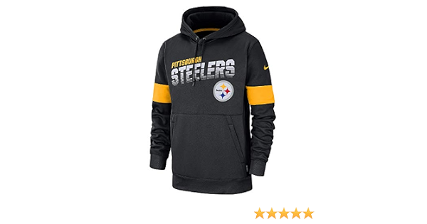 Amazon.com: Nike Pittsburgh Steelers - Sudadera con capucha para hombre,  color negro : Deportes y Actividades al Aire Libre
