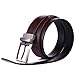 Beltox Fine Men's Dress Belt Leather Reversible 1.25