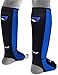 RDX Shin Guards for Kickboxing, Muay Thai, Approved by SATRA, Neoprene Instep Leg Protector Foam Pads, Protective Gear for Martial Arts, Sparring, BJJ Training and Boxing
