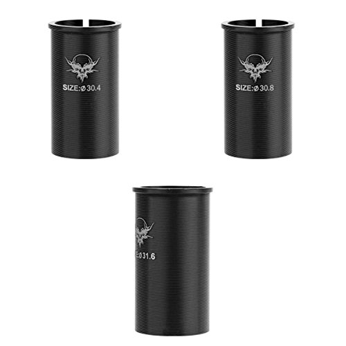 Sanmum  60mm Shim Adapter - Convert 27.2mm Seatpost to 31.6/30.8/30.4mm Bike Tube - Thumbnail 7