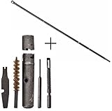 Ultimate Arms Gear Military Surplus AK47 AK74 AKM Kalashnikov SKS 7.62x39mm Rifle Original Trap Storage Butt Stock Buttstock Cleaning Tool Kit with Combination Extractor Push Pin and Nylon Bore Brush + Mil-Spec AK-47 AK-74 AKM Cleaning Rod For 16